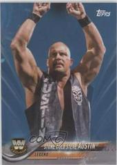 Stone Cold Steve Austin [Blue] #200 Wrestling Cards 2018 Topps WWE Then Now Forever Prices