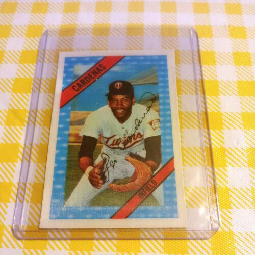 Leo Cardenas #30 Baseball Cards 1972 Kellogg's