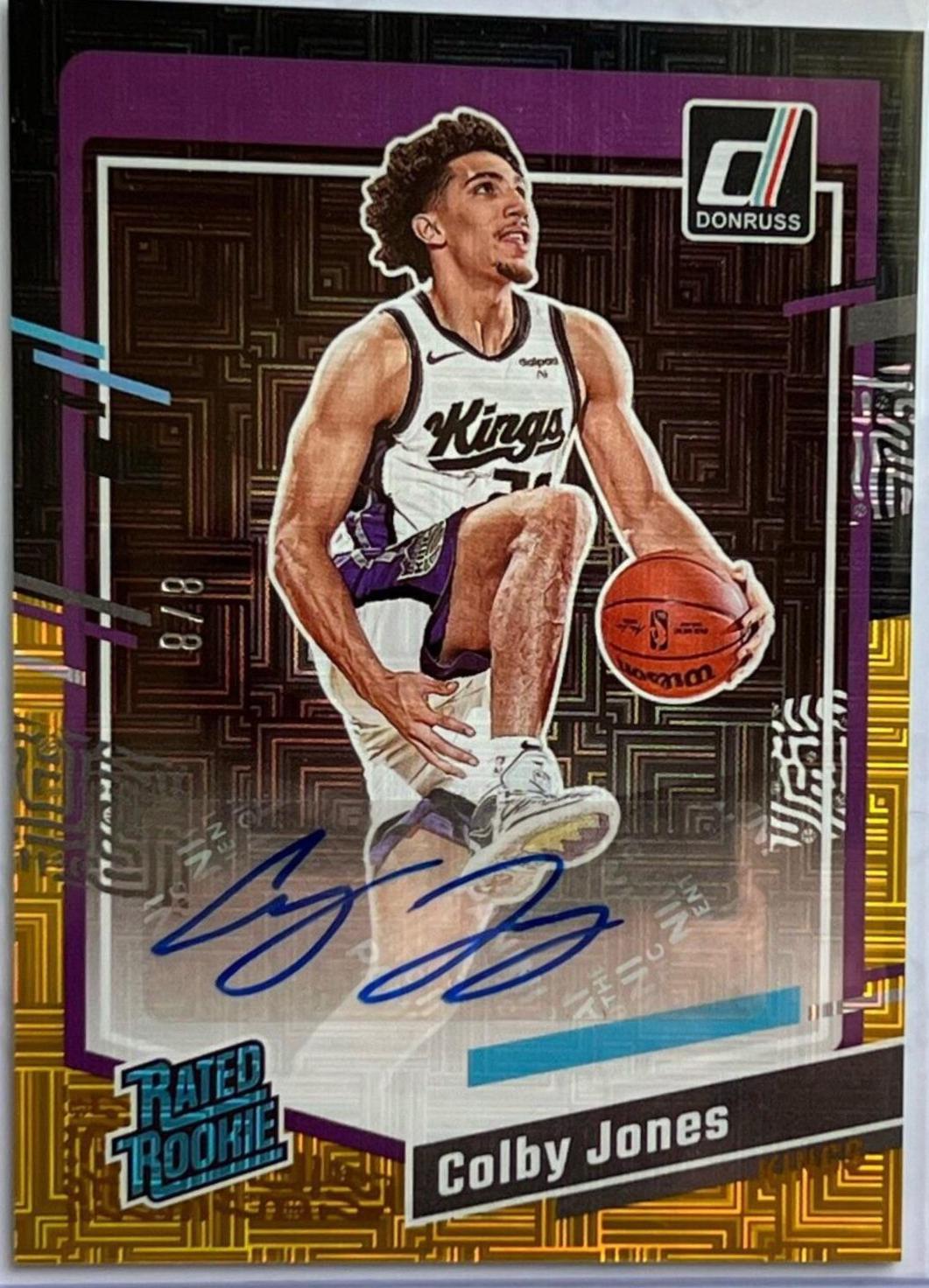 Colby Jones [Signature Choice Black Gold] #280 Prices | 2023 Panini ...