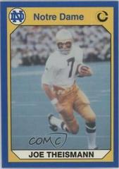 Joe Theismann #4 Football Cards 1990 Notre Dame Collegiate Collection Prices