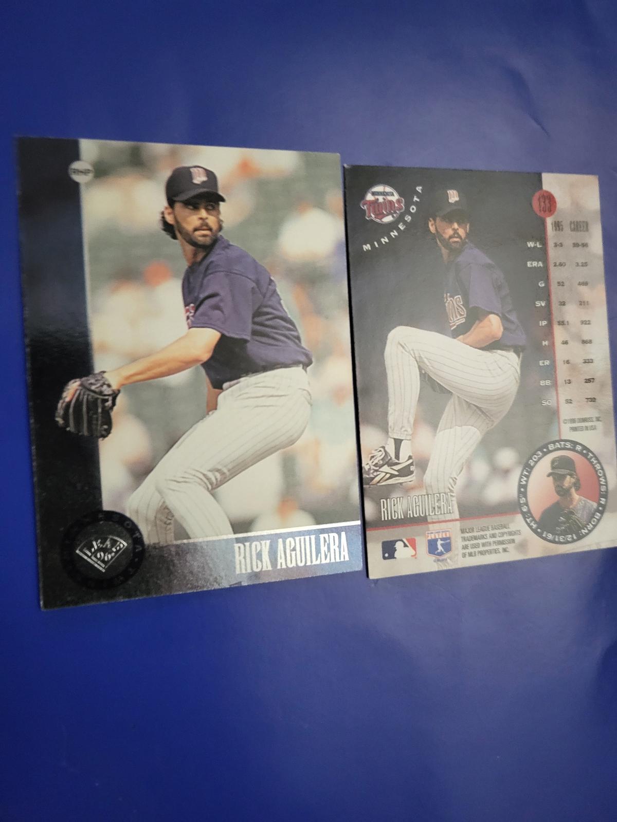 Rick Aguilera 133 Prices 1996 Leaf Baseball Cards