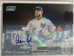 Aaron Judge [Autograph Refractor] #SCC-241 Baseball Cards 2018 Stadium Club Chrome Prices