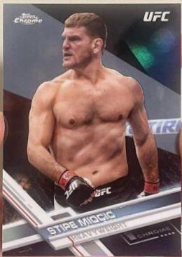 Stipe Miocic [Refractor] #19 Ufc Cards 2017 Topps UFC Chrome