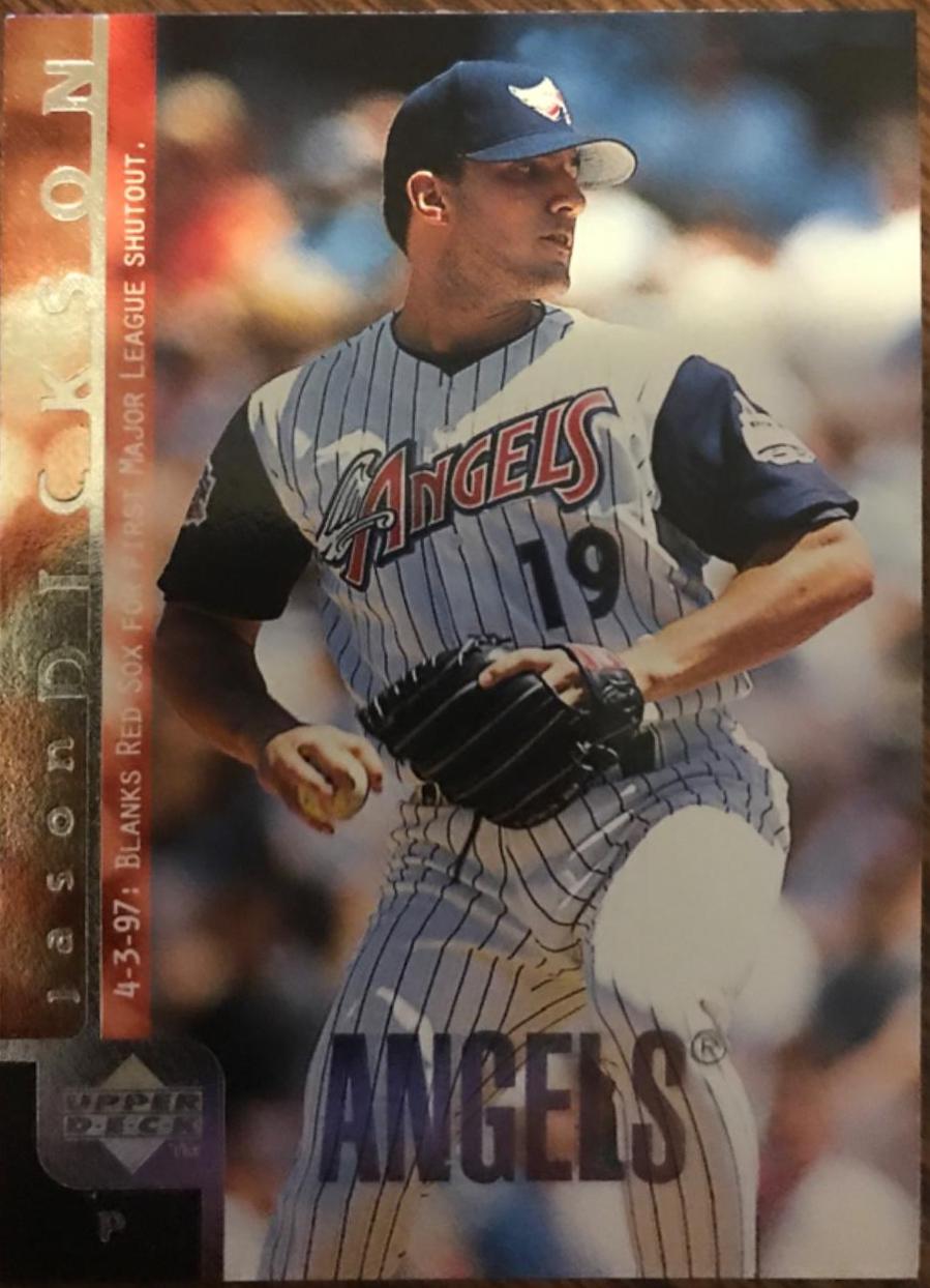 Jason Dickson #21 Baseball Cards 1998 Upper Deck