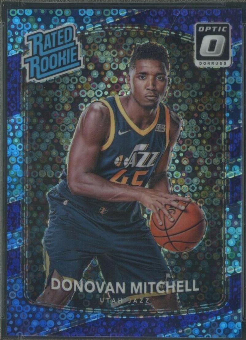 Donovan Mitchell Purple 2024 Optic Rookie