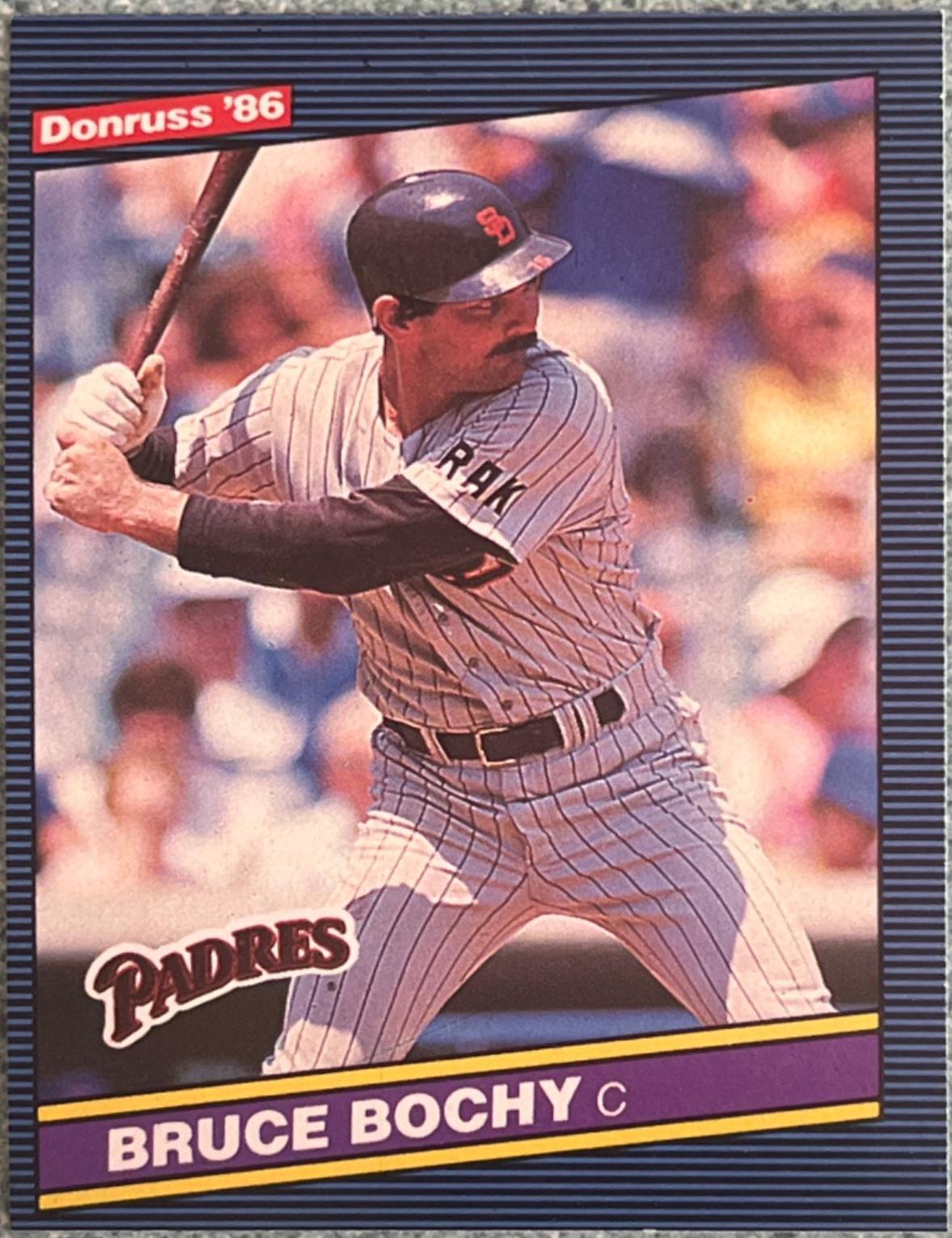 Bruce Bochy #551 Baseball Cards 1986 Donruss