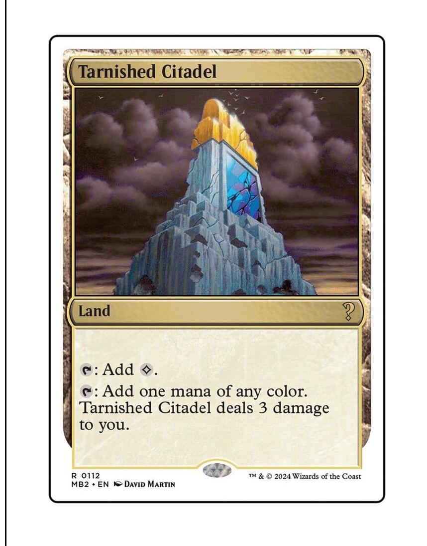 Tarnished Citadel #112 Magic Mystery Booster 2