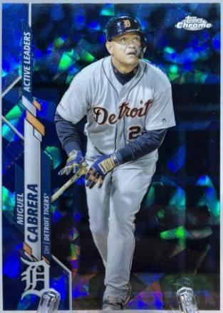 Miguel Cabrera #U-248 Baseball Cards 2020 Topps Chrome Update Sapphire