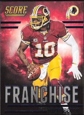 Robert Griffin III [Blue] #F19 Football Cards 2014 Panini Score Franchise