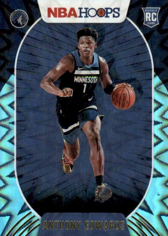 Anthony Edwards newest Teal Explosion Rookie Rc Mint!!!