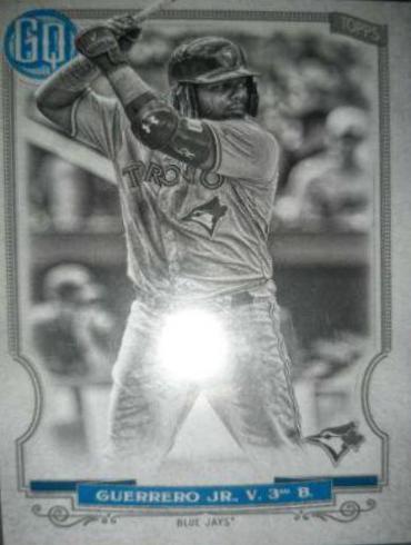 Vladimir Guerrero Jr [Black & White] #48 Baseball Cards 2020 Topps Gypsy Queen