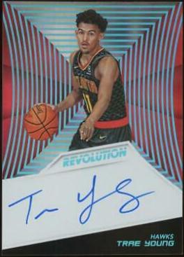 Trae Young [Infinite] #TYG Basketball Cards 2018 Panini Revolution Rookie Autographs