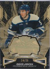 David Jiricek [Gold Spectrum] #F-8 Hockey Cards 2022 SPx Finite Rookies Prices