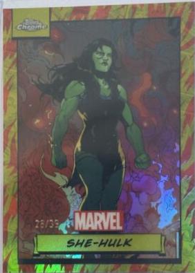 Hulk #I-1 Marvel 2024 Topps Chrome Indestructible