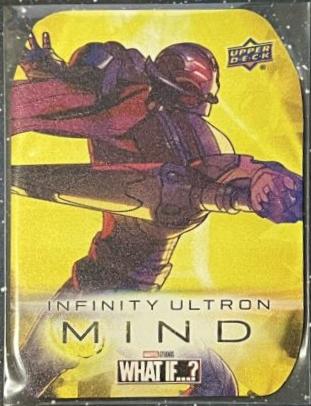 Infinity Ultron Mind #U-1 Marvel 2023 Upper Deck What If Infinity Ultron Metal