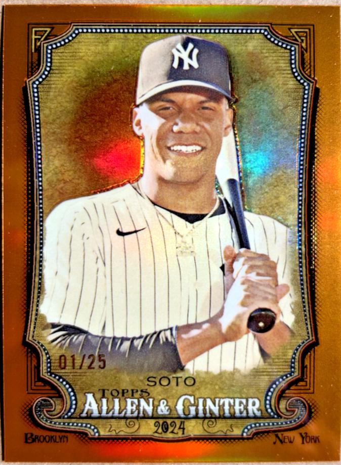 Juan Soto [Orange Refractor] 50 Prices 2024 Topps Allen & Ginter