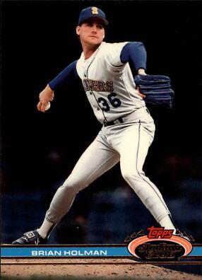 Brian Holman #106 Baseball Cards 1991 Stadium Club