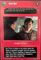 Death Mark [Limited] Star Wars CCG Hoth Prices