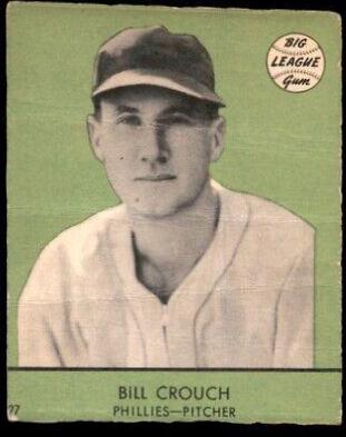 Bill Crouch [Green Background] #27 Baseball Cards 1941 Goudey