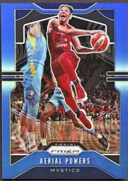 Aerial Powers [Prizm Blue] #8 Basketball Cards 2020 Panini Prizm WNBA