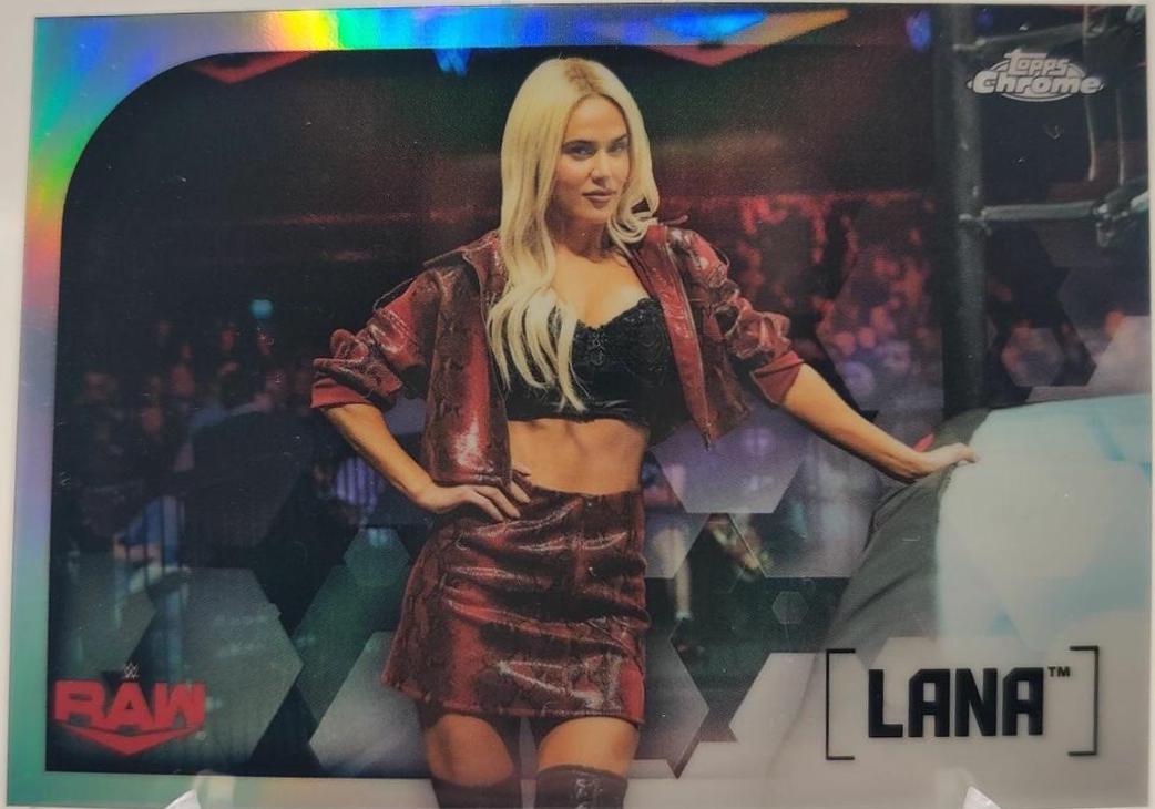 Lana [Refractor] #39 Wrestling Cards 2020 Topps WWE Chrome