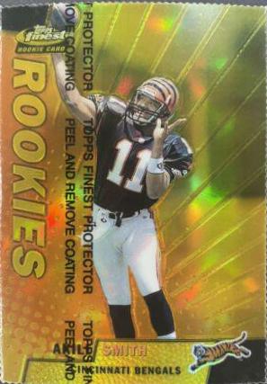 Akili Smith [Gold Refractor w/ Coating] #149 Football Cards 1999 Topps Finest