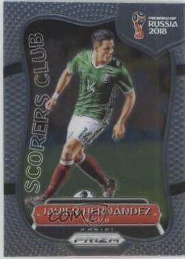 Javier Hernandez #SC-13 Soccer Cards 2018 Panini Prizm World Cup Scorers Club