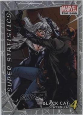 Black Cat [Rainbow] #SS16 Marvel 2023 Upper Deck Platinum Super Statistics