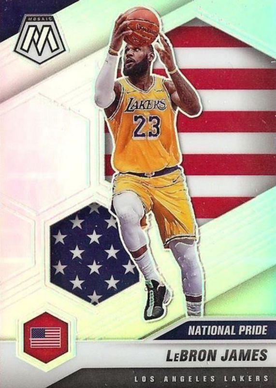 PSA 10 newest - Panini Mosaic Prizm Lebron James Silver Refractor