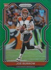 2020 Panini Prizm Joe Burrow Green Prizm newest #307 RC Cincinnati Bengals