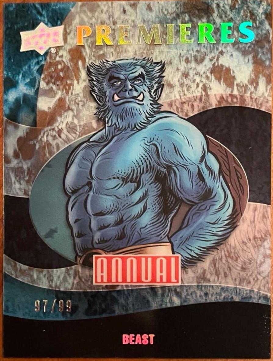 Beast #3 Marvel 2023 Upper Deck Annual Premieres