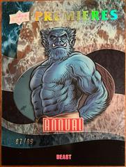 Beast #3 Marvel 2023 Upper Deck Annual Premieres Prices