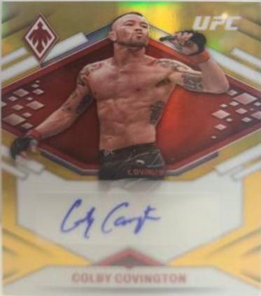 Colby Covington GOLD Chronicles UFC Card /10 2024