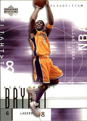 Kobe Bryant #8 Basketball Cards 2001 Upper Deck Flight Team