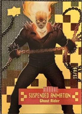 Ghost Rider #3 Marvel 2022 Upper Deck Annual Suspended Animation