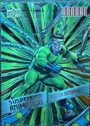 Doctor Octopus #4 Marvel 2023 Upper Deck Annual Suspended Animation