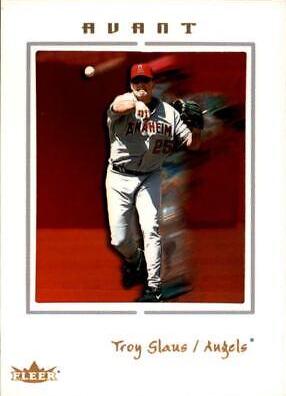 Troy Glaus #35 Baseball Cards 2003 Fleer Avant