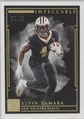 Alvin Kamara [Gold] #82 Football Cards 2019 Panini Impeccable Prices