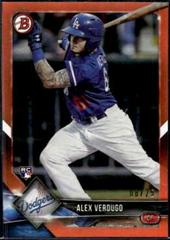 Alex Verdugo [Orange] #72 Baseball Cards 2018 Bowman Prices