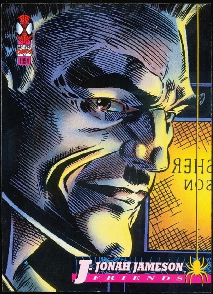 J. Jonah Jameson #124 Marvel 1994 Fleer Amazing Spider-Man