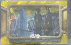 The Dark Lord's Political Tactics [Gold] #22 Star Wars 2024 Topps Chrome Sapphire Prices