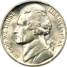 1943 [DOUBLE DIE FS-106] Coins Jefferson Nickel Prices