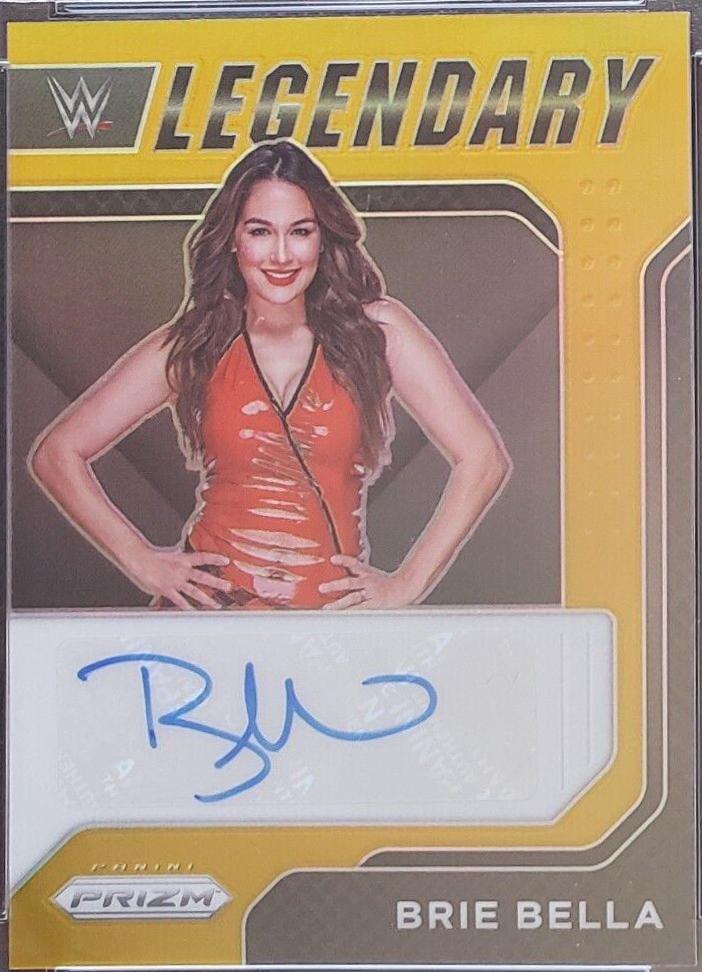 Brie Bella [Gold Prizm] #LS-BBL Prices | 2022 Panini Prizm WWE ...