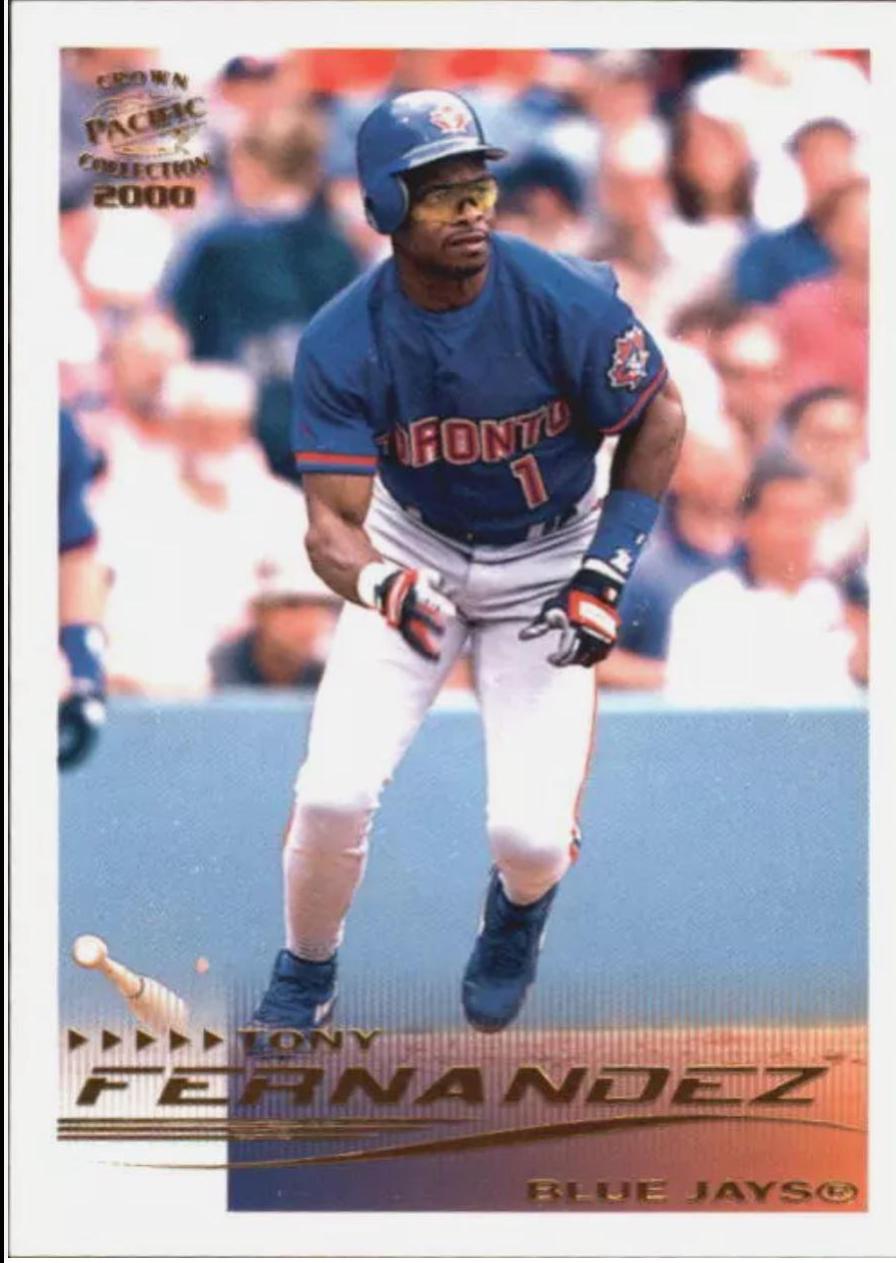 Tony Fernandez 294 Prices 2000 Pacific Crown Collection Baseball Cards