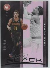 Trae Young #1 Basketball Cards 2019 Panini Black Prices