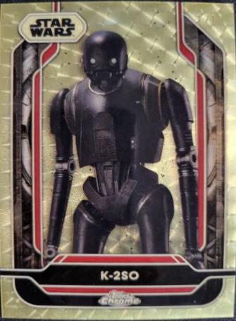 K-2SO [Superfractor] #101 Star Wars 2024 Topps Chrome