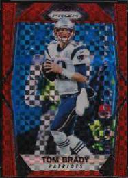 Tom Brady [Red Power Prizm] #33 Football Cards 2017 Panini Prizm