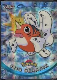 Seaking [Tekno] #119 Pokemon 2000 Topps Chrome