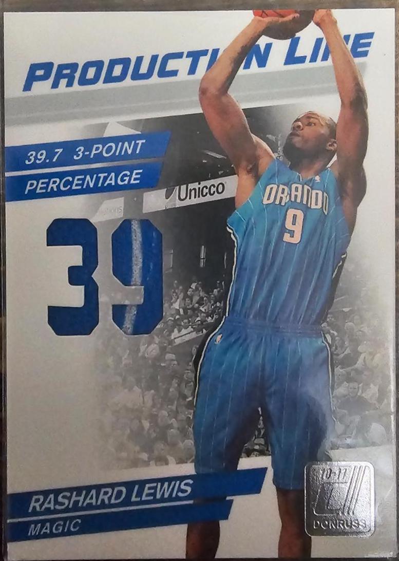 Rasheed Line Rasheed Lewis #95 Prices | 2010 Donruss Production Line | Basketball Cards