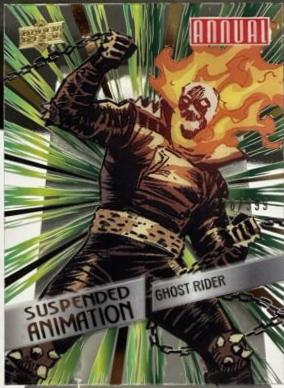 Ghost Rider #34 Marvel 2023 Upper Deck Annual Suspended Animation